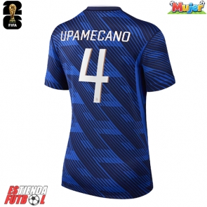 Francia Dayot Upamecano #4 Primera Equipación Mujer Mundial 2026 Manga Corta